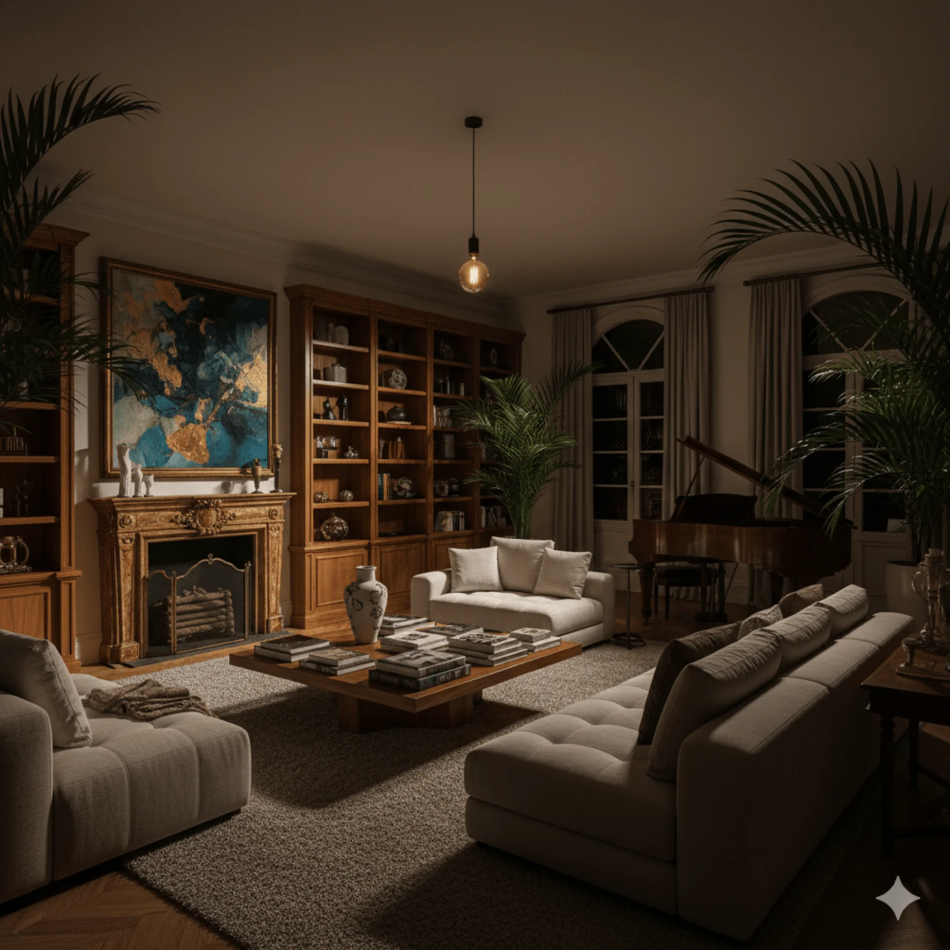 Antes - Iluminação ruim